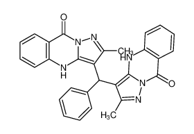 3,3'-(phenylmethylene)bis(2-methylpyrazolo[5,1-b]quinazolin-9(4H)-one) CAS:98185-39-8 manufacturer & supplier