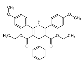 2,6-Bis-(4-methoxy-phenyl)-4-phenyl-1,4-dihydro-pyridine-3,5-dicarboxylic acid diethyl ester CAS:98185-73-0 manufacturer & supplier