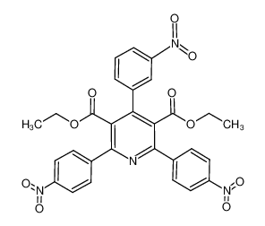 diethyl 4-(3-nitrophenyl)-2,6-bis(4-nitrophenyl)pyridine-3,5-dicarboxylate CAS:98185-83-2 manufacturer & supplier