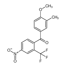 (4-methoxy-3-methylphenyl)(4-nitro-2-(trifluoromethyl)phenyl)methanone CAS:98187-19-0 manufacturer & supplier