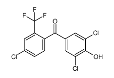 (4-chloro-2-(trifluoromethyl)phenyl)(3,5-dichloro-4-hydroxyphenyl)methanone CAS:98187-22-5 manufacturer & supplier