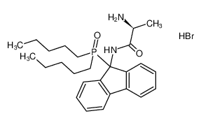 (S)-2-amino-N-(9-(dipentylphosphoryl)-9H-fluoren-9-yl)propanamide hydrobromide CAS:98188-83-1 manufacturer & supplier