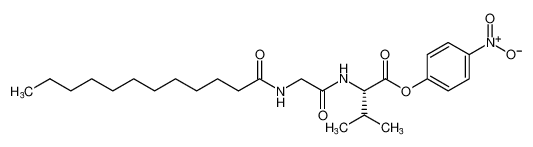 L-Valine, N-[N-(1-oxododecyl)glycyl]-, 4-nitrophenyl ester CAS:98188-99-9 manufacturer & supplier