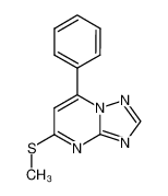 5-Methylsulfanyl-7-phenyl-[1,2,4]triazolo[1,5-a]pyrimidine CAS:98190-30-8 manufacturer & supplier