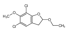 5,7-dichloro-2-ethoxy-6-methoxy-2,3-dihydrobenzofuran CAS:98192-38-2 manufacturer & supplier