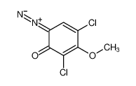 2,4-Cyclohexadien-1-one, 2,4-dichloro-6-diazo-3-methoxy- CAS:98192-42-8 manufacturer & supplier