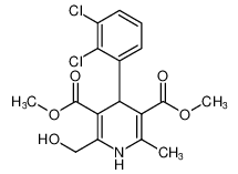 dimethyl 4-(2,3-dichlorophenyl)-2-(hydroxymethyl)-6-methyl-1,4-dihydropyridine-3,5-dicarboxylate CAS:98192-78-0 manufacturer & supplier