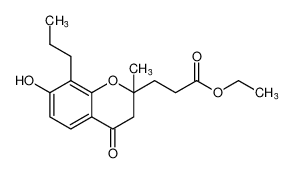 ethyl 3-(7-hydroxy-2-methyl-4-oxo-8-propylchroman-2-yl)propanoate CAS:98193-01-2 manufacturer & supplier