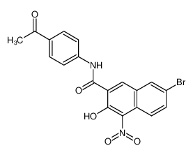 7-Brom-3-hydroxy-4-nitro-naphthoe-2-saeure-(4-acetyl-anilid) CAS:982-36-5 manufacturer & supplier