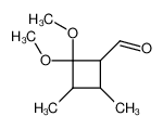 2,2-Dimethoxy-3,4-dimethyl-cyclobutanecarbaldehyde CAS:98202-76-7 manufacturer & supplier