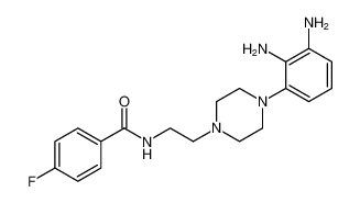 Benzamide, N-[2-[4-(2,3-diaminophenyl)-1-piperazinyl]ethyl]-4-fluoro- CAS:98205-99-3 manufacturer & supplier