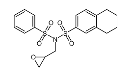 N-(oxiran-2-ylmethyl)-N-(phenylsulfonyl)-5,6,7,8-tetrahydronaphthalene-2-sulfonamide CAS:98208-32-3 manufacturer & supplier