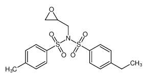 4-ethyl-N-(oxiran-2-ylmethyl)-N-tosylbenzenesulfonamide CAS:98208-63-0 manufacturer & supplier