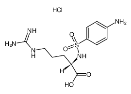 (S)-2-(4-Amino-benzenesulfonylamino)-5-guanidino-pentanoic acid; hydrochloride CAS:98210-41-4 manufacturer & supplier