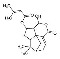 3-hydroxy-6,6-dimethyl-1-oxo-3,3a,4,5,5a,6,7,8-octahydro-1H-3a1,7-methanoazuleno[1,8-cd]pyran-4-yl 3-methylbut-2-enoate CAS:98211-38-2 manufacturer & supplier