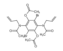 1,4-diacetoxy-2,5-dibromo-3,6-bis(N-allylacetamido)benzene CAS:98217-04-0 manufacturer & supplier