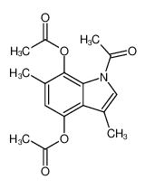 1-acetyl-4,7-diacetoxy-3,6-dimethylindole CAS:98217-12-0 manufacturer & supplier