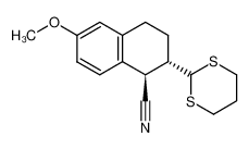 (1R,2S)-2-[1,3]Dithian-2-yl-6-methoxy-1,2,3,4-tetrahydro-naphthalene-1-carbonitrile CAS:98218-31-6 manufacturer & supplier