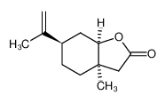 (-)-3aR,6R,7aR-3a-methyl-6-isopropenylhexahydrobenzofuran-2-one CAS:98218-84-9 manufacturer & supplier