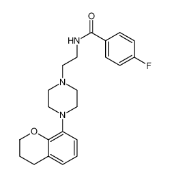 N-(2-(4-(chroman-8-yl)piperazin-1-yl)ethyl)-4-fluorobenzamide CAS:98224-08-9 manufacturer & supplier