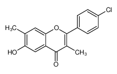 2-(4-Chloro-phenyl)-6-hydroxy-3,7-dimethyl-chromen-4-one CAS:98230-88-7 manufacturer & supplier