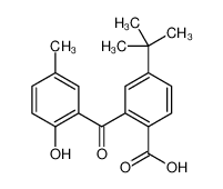 4-tert-butyl-2-(2-hydroxy-5-methylbenzoyl)benzoic acid CAS:98233-18-2 manufacturer & supplier