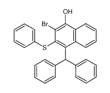 2-bromo-3-phenylthio-4-(diphenylmethyl)-1-naphthol CAS:98236-85-2 manufacturer & supplier