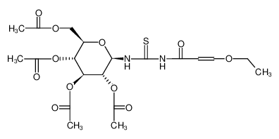 (2R,3R,4S,5R,6R)-2-(acetoxymethyl)-6-(3-(3-ethoxyacryloyl)thioureido)tetrahydro-2H-pyran-3,4,5-triyl triacetate CAS:98242-98-9 manufacturer & supplier