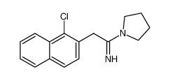 Pyrrolidine, 1-[2-(1-chloro-2-naphthalenyl)-1-iminoethyl]- CAS:98246-71-0 manufacturer & supplier