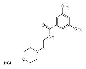 Hydrochlorid v. N-(2-(4-Morpholinyl)-ethyl)-3,5-dimethylbenzamid CAS:98248-71-6 manufacturer & supplier