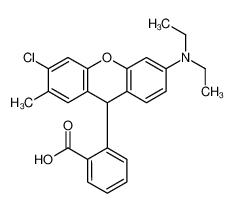 2-[3-chloro-6-(diethylamino)-2-methyl-9H-xanthen-9-yl]benzoic acid CAS:98257-17-1 manufacturer & supplier