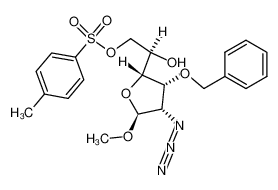 (R)-2-((2R,3R,4S,5S)-4-azido-3-(benzyloxy)-5-methoxytetrahydrofuran-2-yl)-2-hydroxyethyl 4-methylbenzenesulfonate CAS:98260-59-4 manufacturer & supplier