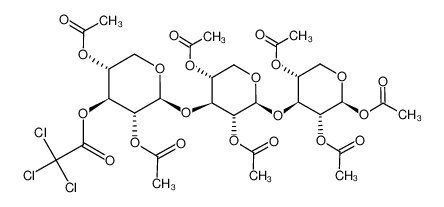 Trichloro-acetic acid (2S,3R,4S,5R)-3,5-diacetoxy-2-[(2S,3R,4S,5R)-3,5-diacetoxy-2-((2S,3R,4S,5R)-2,3,5-triacetoxy-tetrahydro-pyran-4-yloxy)-tetrahydro-pyran-4-yloxy]-tetrahydro-pyran-4-yl ester CAS:98264-07-4 manufacturer & supplier