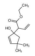 2-(1-Hydroxy-4,4-dimethyl-cyclopent-2-enyl)-but-3-enoic acid ethyl ester CAS:98269-33-1 manufacturer & supplier