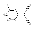 N-(2,2-dicyano-1-methoxy-vinyl)-acetimidoyl chloride CAS:98273-86-0 manufacturer & supplier