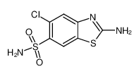 2-amino-5-chloro-benzothiazole-6-sulfonic acid amide CAS:98273-88-2 manufacturer & supplier