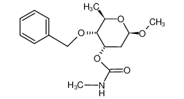 methyl 4-O-benzyl-2,6-dideoxy-3-O-(N-methylcarbamoyl)-β-D-ribo-hexopyranoside CAS:98292-15-0 manufacturer & supplier