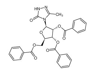 4-(2,3,5-Tri-O-benzoyl-β-D-ribofuranosyl)-5-methyl-1,2,4-triazol-3(2H)-one CAS:98292-40-1 manufacturer & supplier