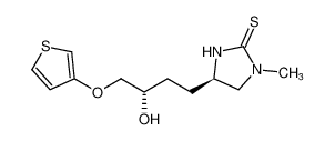 (R)-4-((S)-3-hydroxy-4-(thiophen-3-yloxy)butyl)-1-methylimidazolidine-2-thione CAS:98297-43-9 manufacturer & supplier