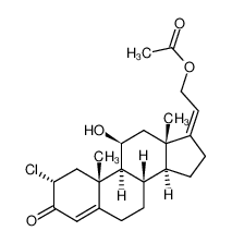 21-acetoxy-2α(?)-chloro-11β-hydroxy-pregna-4,17(20)c-dien-3-one CAS:983-20-0 manufacturer & supplier