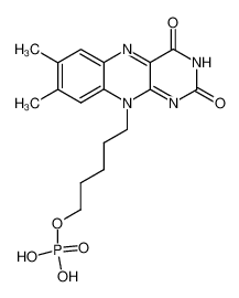 phosphoric acid mono-[5-(7,8-dimethyl-2,4-dioxo-3,4-dihydro-2H-benzo[g]pteridin-10-yl)-pentyl] ester CAS:983-61-9 manufacturer & supplier