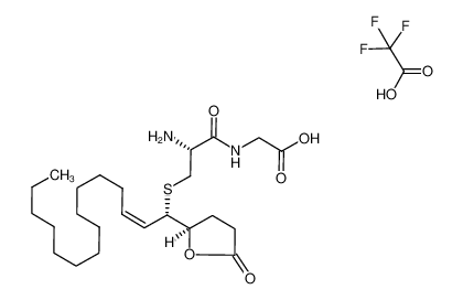 4(R)-hydroxy-5(S)-((2-amino-3-((carboxymethyl)amino)-3-oxopropyl)thio)-6(Z)-nonadecenoic acid, γ lactone CAS:98303-69-6 manufacturer & supplier