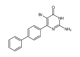 2-Amino-6-biphenyl-4-yl-5-bromo-3H-pyrimidin-4-one CAS:98305-20-5 manufacturer & supplier