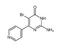 2-Amino-5-bromo-6-pyridin-4-yl-3H-pyrimidin-4-one CAS:98305-54-5 manufacturer & supplier