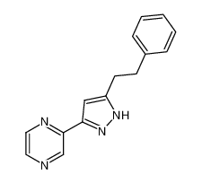 2-(5-phenethyl-1(2)H-pyrazol-3-yl)-pyrazine CAS:98307-41-6 manufacturer & supplier