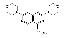 4-methylsulfanyl-2,7-di-morpholin-4-yl-pyrimido[4,5-d]pyrimidine CAS:98310-01-1 manufacturer & supplier