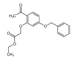 2-(2-acetyl-5-(benzyloxy)phenoxy)acetic acid ethyl ester CAS:98314-70-6 manufacturer & supplier