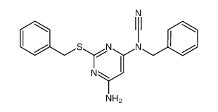 2-benzylthio-4-amino-6-(N-benzylcyanamino)pyrimidine CAS:98322-50-0 manufacturer & supplier