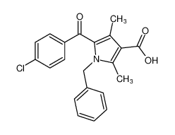 1-benzyl-5-(4-chlorobenzoyl)-2,4-dimethyl-1H-pyrrole-3-carboxylic acid CAS:98323-38-7 manufacturer & supplier