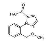 1H-Pyrazole, 1-[2-(methoxymethyl)phenyl]-5-(methylsulfinyl)- CAS:98326-03-5 manufacturer & supplier